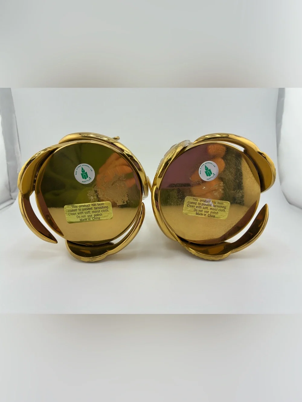 PartyLite solid brass Decorative‎ candle holder